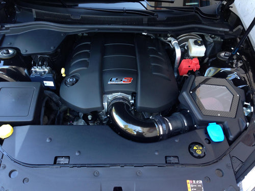 2014-15 Chevrolet SS Sedan Radiator Cover Texture Black