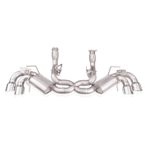 STAINLESS WORKS EXHAUST 2020-23 CORVETTE C8 EXHAUST SYSTEM Redline (Most Aggressive) POLISHED TIPS