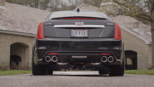 STAINLESS WOKRS EXHAUST 2016-19 CADILLAC CTS-V AXLEBACK (Factory Connect)