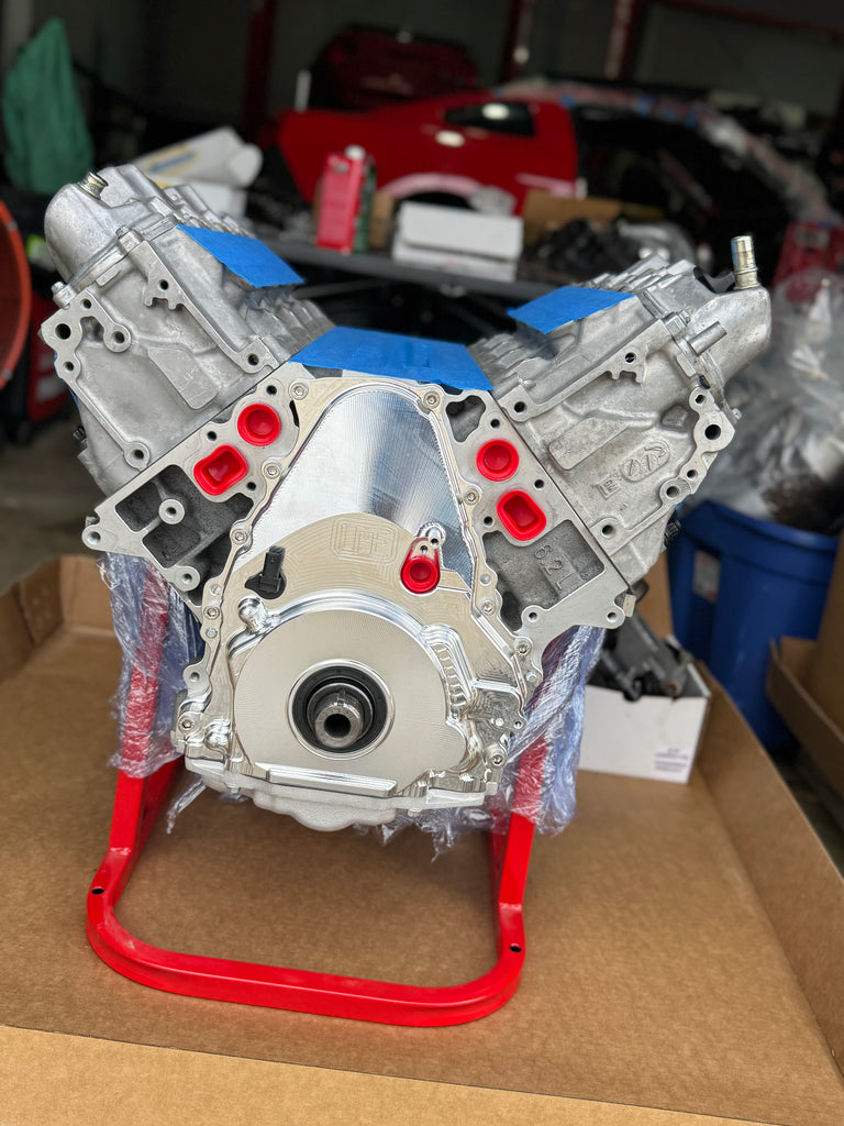 lt4 engine dress up 416ci Forged Stroker Long Block – 1000+ RWHP Capable – Five Bar Motorsports rtw 2026 03 spring 2 Funny Surfing Santa Christmas ProCharger High Output Intercooled Size:UK04/US00