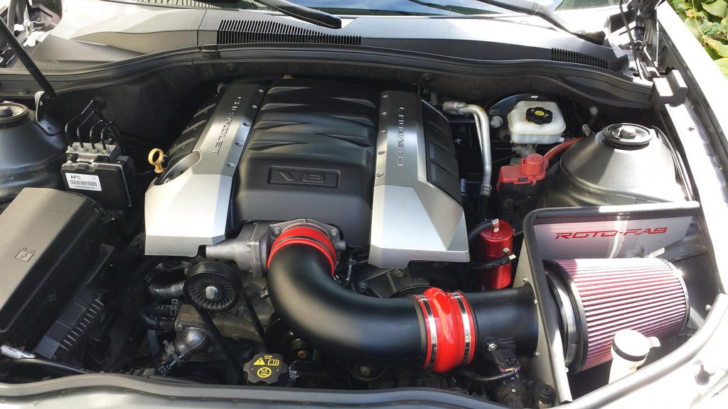 Roto Fab Cold Air Intake Oiled 2010 2015 Camaro SS 1LE Five
