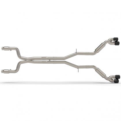 Kooks 16+ Chevy Camaro SS 6.2L 3in GREEN Cat SS Exhaust w/Quad Black Tips (Use w/Kooks Headers) - 22605361SS Kooks 16+ Chevy Camaro SS 6.2L 3in GREEN Cat SS Exhaust w/Quad Black Tips (Use w/Kooks Headers) - 22605361SS