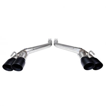 Kooks 2016 + Chevrolet Camaro SS LT1 3in Axle Back Muffler Delete Exhaust System w/ Black Quad Tips - 22606280 Kooks 2016 + Chevrolet Camaro SS LT1 3in Axle Back Muffler Delete Exhaust System w/ Black Quad Tips - 22606280