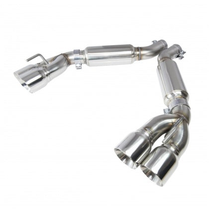 Kooks 2016 + Chevrolet Camaro SS 3in Axle Back Exhaust System w/ Mufflers and Polished Quad Tips - 22606250 Kooks 2016 + Chevrolet Camaro SS 3in Axle Back Exhaust System w/ Mufflers and Polished Quad Tips - 22606250