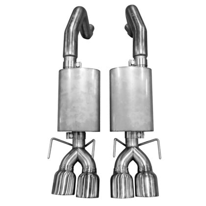 Kooks 09-13 Chevy Corvette C6 LS2/LS3 6.0L/6.2L OEM x 2 1/2in Axleback w/Pol tips - 21606300 Kooks 09-13 Chevy Corvette C6 LS2/LS3 6.0L/6.2L OEM x 2 1/2in Axleback w/Pol tips - 21606300
