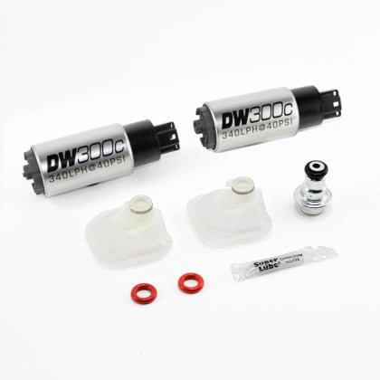 DeatschWerks 09-15 Cadillac CTS-V DW300c (2) 340 LPH In-Tank Fuel Pumps w/ Install Kit DeatschWerks 09-15 Cadillac CTS-V DW300c (2) 340 LPH In-Tank Fuel Pumps w/ Install Kit