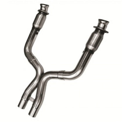 Kooks 11-14 Ford Shelby GT500 5.4L / 5.8L 4V 3in x 2 3/4in OEM Cat SS X-Pipe Kooks HDR Req - 11423200 Kooks 11-14 Ford Shelby GT500 5.4L / 5.8L 4V 3in x 2 3/4in OEM Cat SS X-Pipe Kooks HDR Req - 11423200