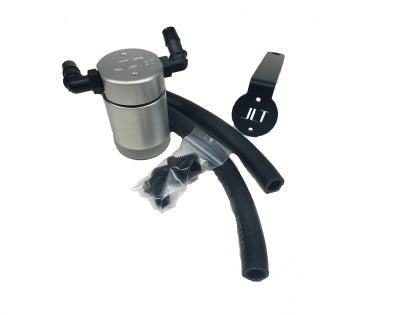 JLT 99-04 Ford Mustang SVT Cobra Passenger Side Oil Separator 3.0 - Clear Anodized JLT 99-04 Ford Mustang SVT Cobra Passenger Side Oil Separator 3.0 - Clear Anodized