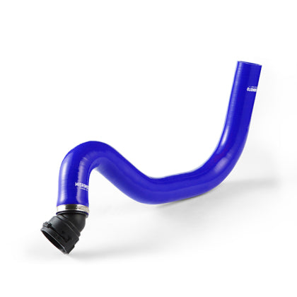 Mishimoto Upper Silicone Radiator Hose for 2015+ Mustang GT BLUE