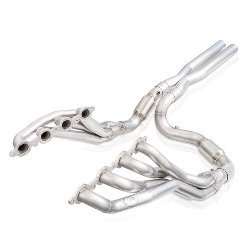 STAINLESS WORKS EXHAUST 2019-21 SILVERADO LONG TUBE HEADER KIT  (Factory Connect)