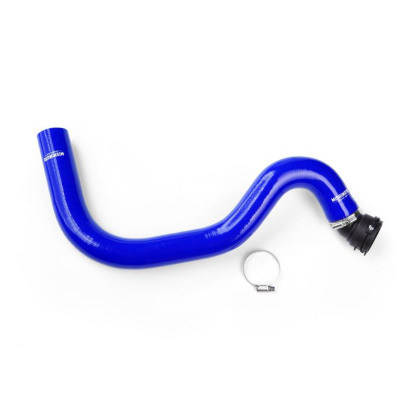 Mishimoto Upper Silicone Radiator Hose for 2015+ Mustang GT BLUE