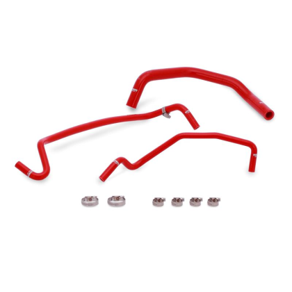 Mishimoto Ancillary Coolant Hose Kit, fits Ford Mustang GT Silicone 2015-2017 RED
