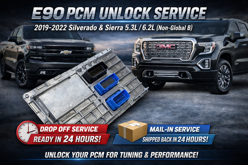 2019-2022 GM E90 PCM Unlocking Service