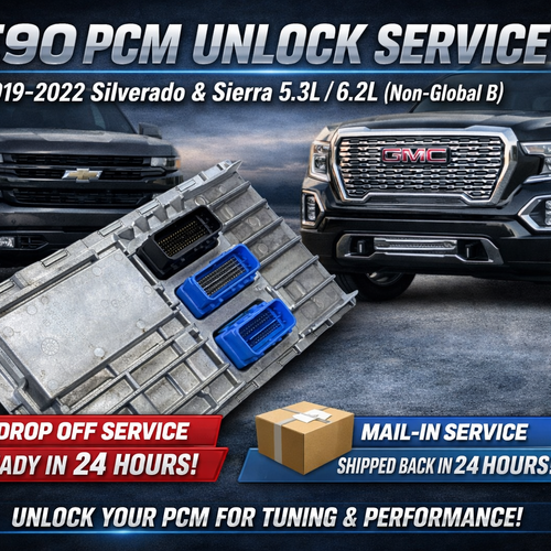 2019-2022 GM E90 PCM Unlocking Service