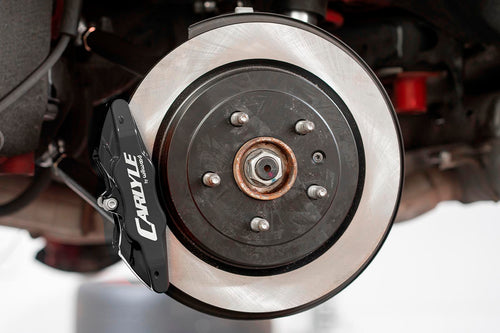 DRP360 - 15" Conversion Kit By Carlyle Racing, Solid Rotors, Black Calipers (16-23 Chevy Camaro)