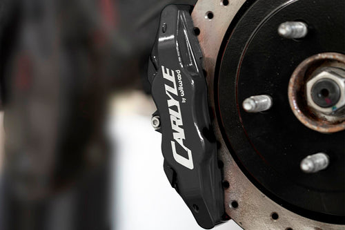 DRP362 - 15" Conversion Kit By Carlyle Racing, Drilled And Slotted Rotors, Black Calipers (16-23 Chevy Camaro)