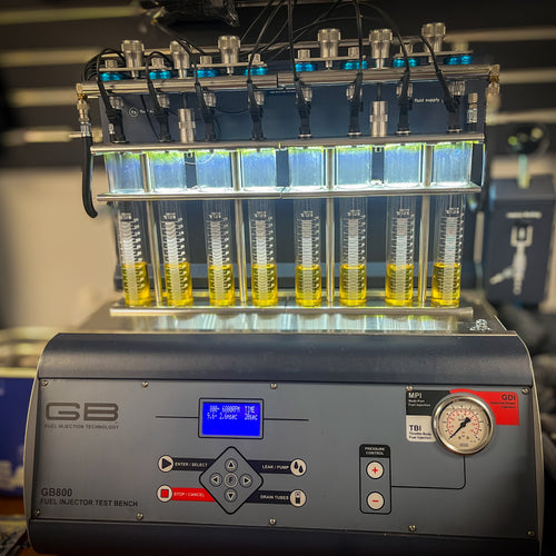 Five Bar Motorsports Fuel Injector Cleaning & Testing Service