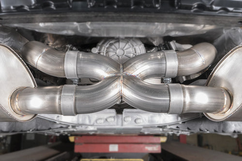 STAINLESS WORKS EXHAUST 2020-23 CORVETTE C8 EXHAUST SYSTEM LEGEND SOUND POLISHED TIPS