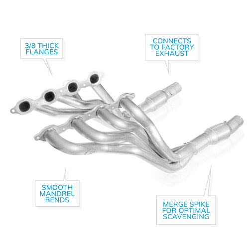 Stainless Power 2016-24 Camaro SS Long Tube Header Kit