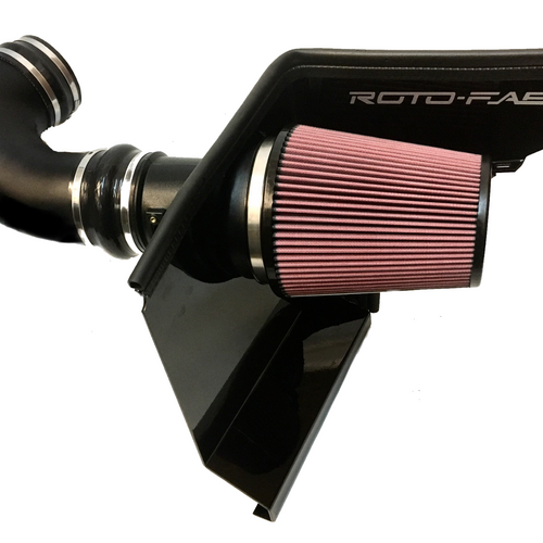 Roto-Fab Cold Air Intake - 2010-2015 Camaro w/Whipple Supercharger Oiled Filter