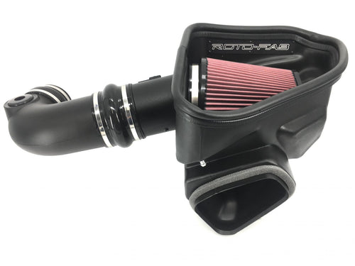 Roto-Fab Cold Air Intake - 2016-2022 Camaro SS Oiled Filter w/ Sound Delete Tube