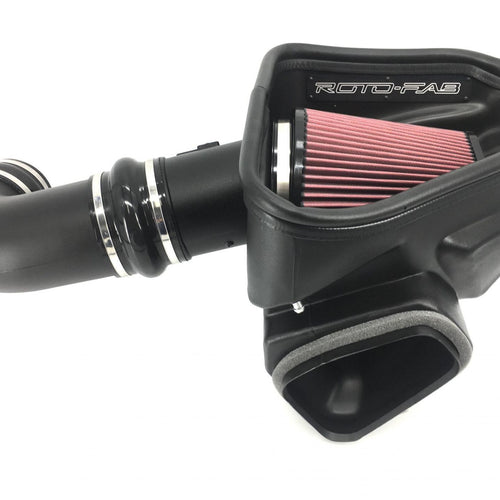 Roto-Fab Cold Air Intake - 2016-2022 Camaro SS Oiled Filter w/ Sound Delete Tube