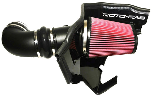 Roto-Fab Cold Air Intake - 2016-2022 Camaro SS w/ LT4 or Whipple SC Oiled Filter