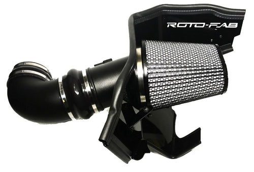 Roto-Fab Full Cold Air Intake - 2016-2022 Camaro w/ E-Force S/C Dry Filter