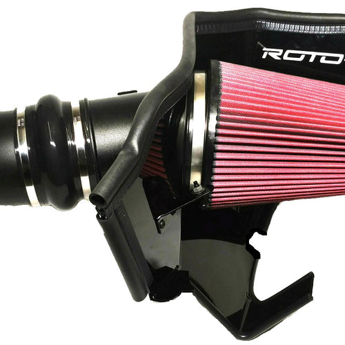 Roto-Fab Cold Air Intake - 2016-2022 Camaro SS w/ Whippe SC Oiled Filter