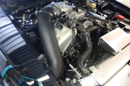 JLT 99-01 Ford Mustang SVT Cobra Black Textured Cold Air Intake Kit w/Red Filter