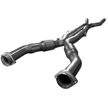 Kooks 09-14 Cadillac CTS-V. LS9 6.2L 3in x 2 1/2in OEM Out X-Pipe w/Race Cats - 23113200