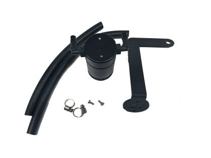 JLT 10-15 Chevrolet Camaro LS3 6.2L Passenger Side Oil Separator 3.0 - Black Anodized