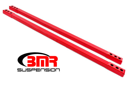 BMR 15-17 S550 Mustang Chassis Jacking Rails - Red