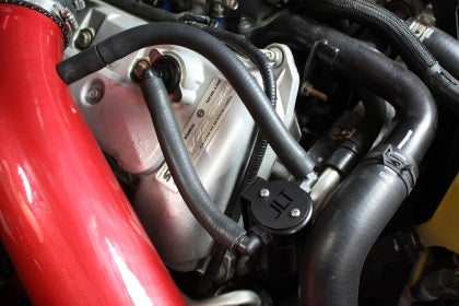 JLT 99-04 Ford Mustang SVT Cobra Passenger Side Oil Separator 3.0 - Black Anodized