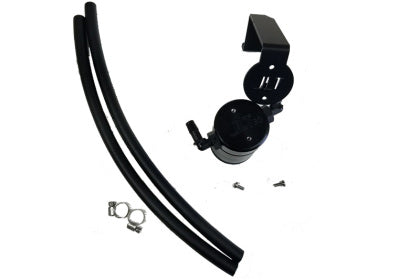 JLT 16-17 Chevrolet SS 6.2L Passenger Side Oil Separator 3.0 - Black Anodized