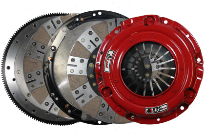 McLeod RST Twin Clutch Kit Ford Modular Engine 164 Tooth RG / 26 Spline Input Shaft w/Steel Flywhee