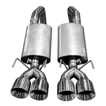 Kooks 05-08 Chevy Corvette C6 LS2/LS3 6.0L/6.2L OEM x 2 1/2in Axleback w/Pol tips - 21606100