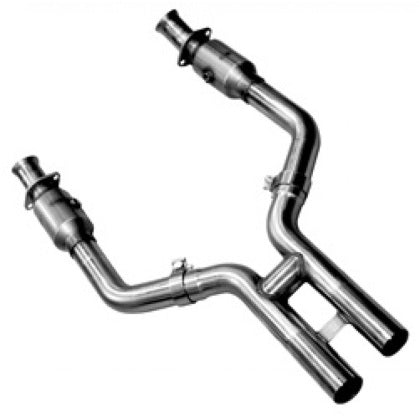 Kooks 05-10 Ford Mustang GT 4.6L 3V Auto/Manual 2 1/2in x 2 1/2in OEM Cat H Pipe Kooks HDR Req - 11313500